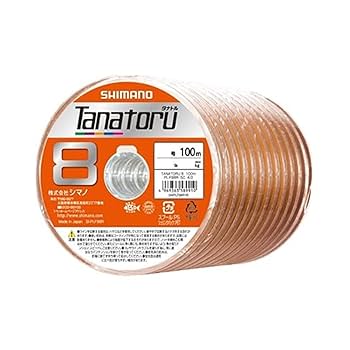 未使用品♪シマノSHIMANO タナトル8 100m連結4号★12連　ケース付き シマノ シマノ/SHIMANO タナトル8 100m連結(最大1800m) 0.6, 0.8